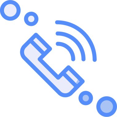 Arama telefon simgesi ana hat biçiminde