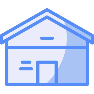 ev simgesi vektör illüstrasyonu