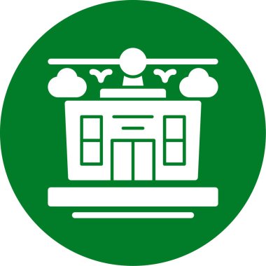 Modern b 'nin vektör çizimi trenin ikonundan yoksun