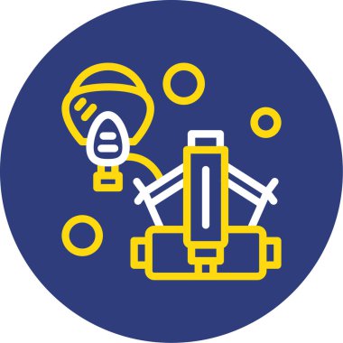 robot. Web simgesi basit illüstrasyon