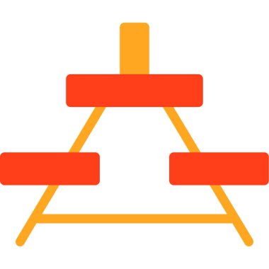 Yapı simgesi, vektör illüstrasyonu