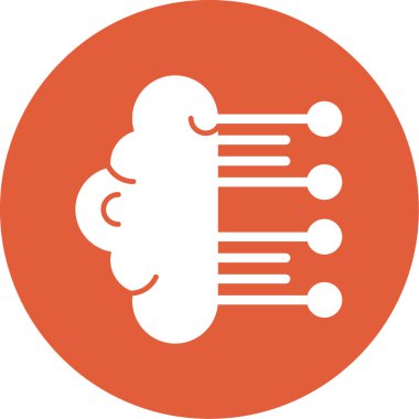 Modern simgenin vektör illüstrasyonu