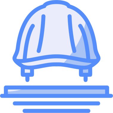 Şapka simgesi vektör illüstrasyonu