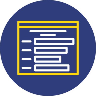 Web simgesi vektör illüstrasyonu