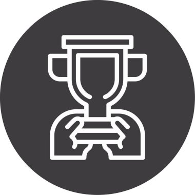 Modern simgenin vektör illüstrasyonu