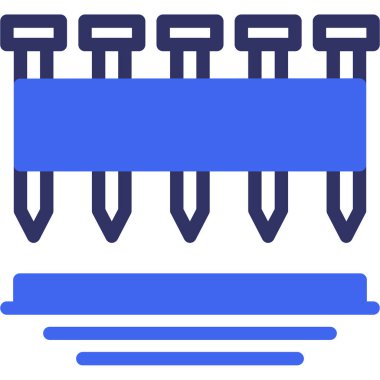 Tarak simge vektör çizim