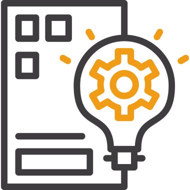 fikir web vektör illüstrasyonu