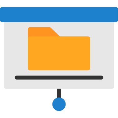 belge dosya simgesi düz biçimli