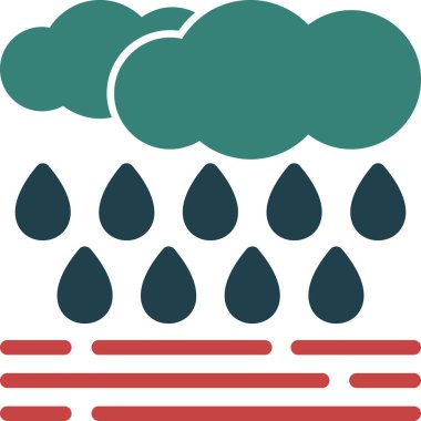 Bulut. Web simgesi basit tasarım