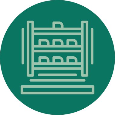 Gıda simgesinin vektör illüstrasyonu