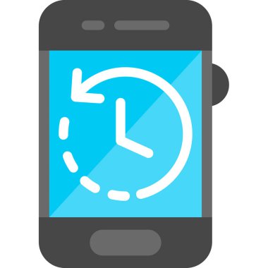 Alarm saat vektör simgesi