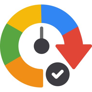 Web, mobil, tasarım için iş yönetimi düz simgeleri