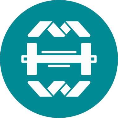 Modern b 'nin vektör illüstrasyonu eksik simgesi