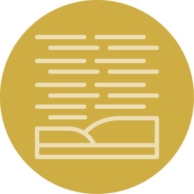 Kitap. Web simgesi basit illüstrasyon