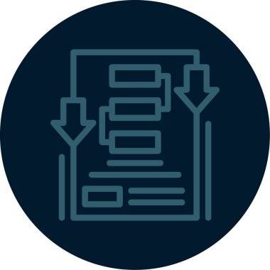 seo modern simgesinin vektör illüstrasyonu