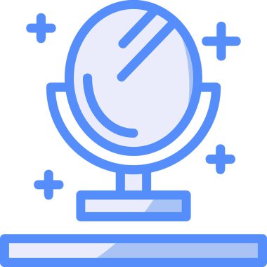 Mikrofon. Web simgesi basit illüstrasyon