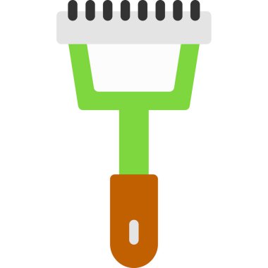 Boya fırçası. Basit resimleme