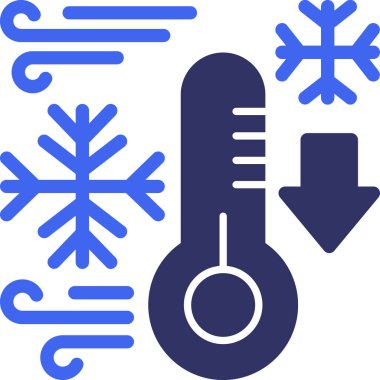 Soğuk soğuk ikon tam stil