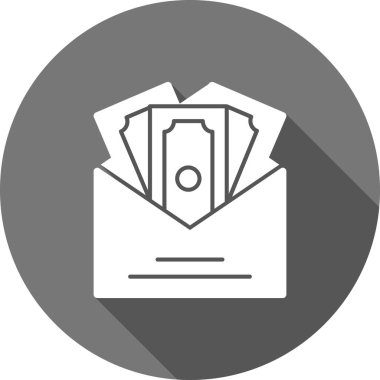 Zarf. Web simgesi basit tasarım