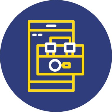 Web simgesi vektör illüstrasyonu