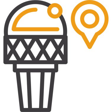 Hamburger yemek ikonu