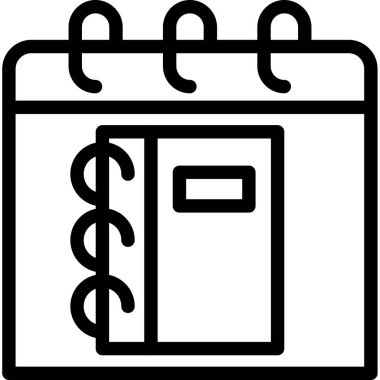 takvim olay simgesi, vektör biçimi