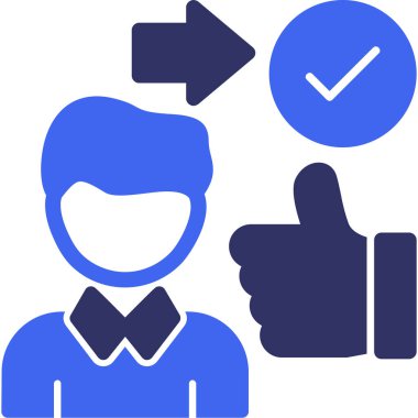 - Tamam. Web simgesi basit illüstrasyon