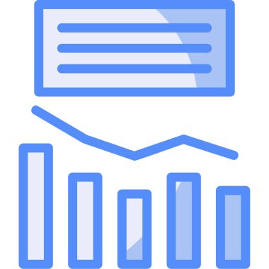 analitik veri tablosu simgesi ana hat biçiminde