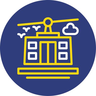 Modern eğitim ikonunun vektör illüstrasyonu