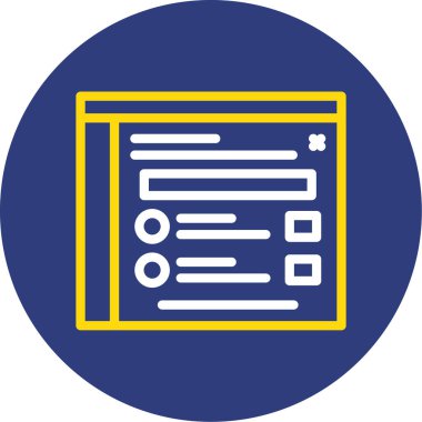 seo modern simgesinin vektör illüstrasyonu