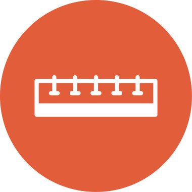 Bir b eksikliği simgesinin vektör çizimi