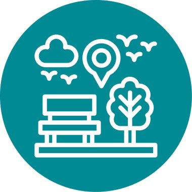 seo modern simgesinin vektör illüstrasyonu