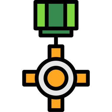 Bomba simgesi vektör illüstrasyonu