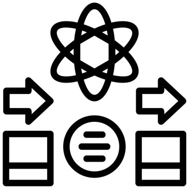 iş ve eğitim vektörü simgesi
