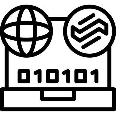 seo modern simgesinin vektör illüstrasyonu