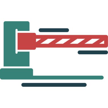 Vinç simgesinin vektör illüstrasyonu