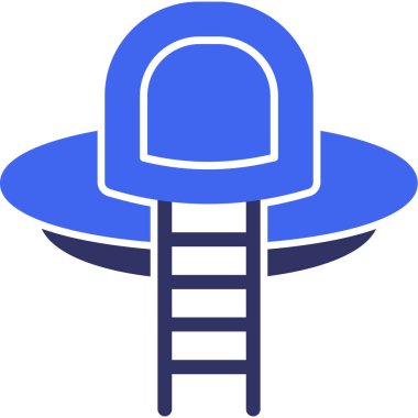 Şapka. Web simgesi basit illüstrasyon