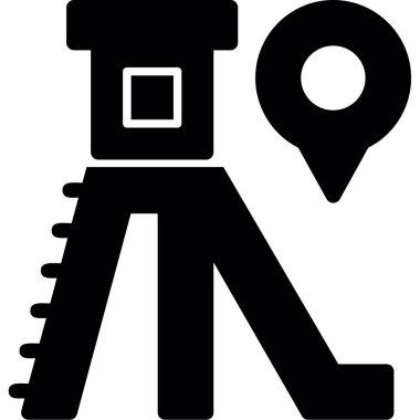 Harita konum belirleyici simgesi katı biçimde