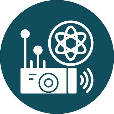 Radyo vektör illüstrasyonu, modern simge