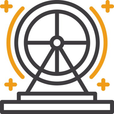 Navigasyon haritası simgesi - taslak biçimi