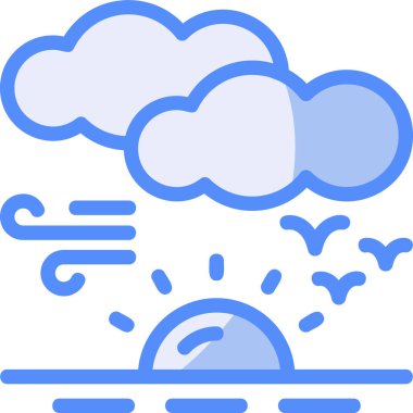 Bulut. Web simgesi basit tasarım