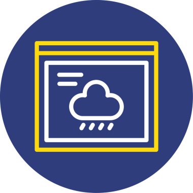 vektör İnternet simgesi