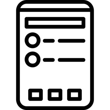 Kitap. Web simgesi basit illüstrasyon