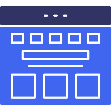 İnternetten alışveriş. vektör illüstrasyonu