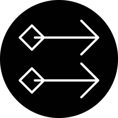 oklar vektör çizim