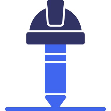 Çeşme. Web simgesi basit illüstrasyon