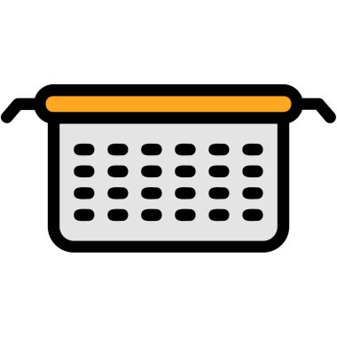 Takvim Düz Vektör Simgesi