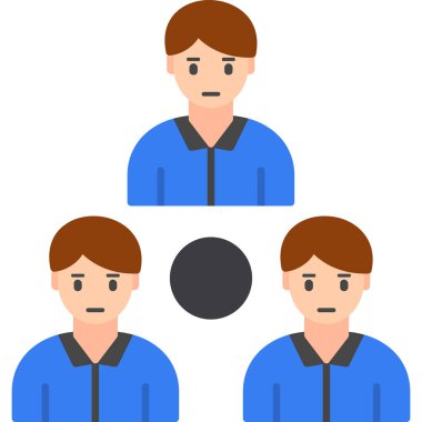 insanlar simge vektör illüstrasyonu