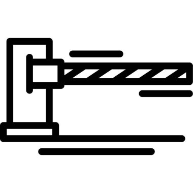 İnşaat vinç simgesi. Beyaz arkaplanda izole edilmiş web tasarımı için ana yapı vinç vektör simgesi