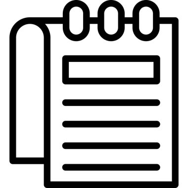 Pano kontrol listesi özet çizelgesi dış hat biçiminde simgesi